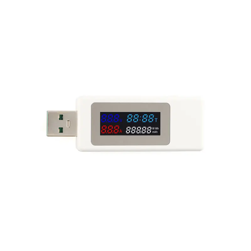 KWS-V30 USB Power Meter Tester Power Detector Current Charger Capacity Tester Meter Current Voltage Battery Capacity Tester