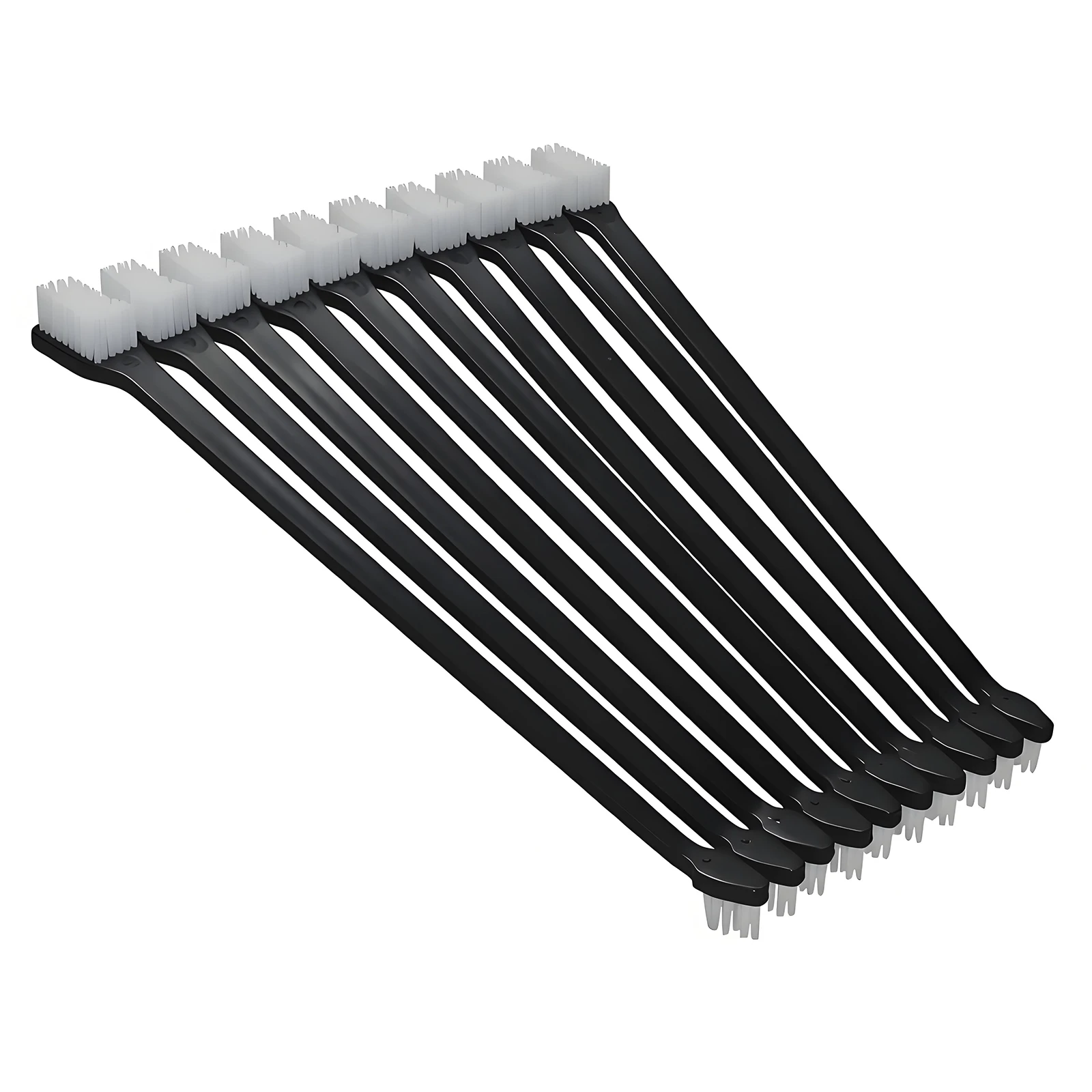 Fotografia 4: 10 Peças Escova de Limpeza Antiestática Pequena para Placas de Circuito Impresso (PCB) e Escova de Dentes para Pets, Escova de Cabeça Dupla