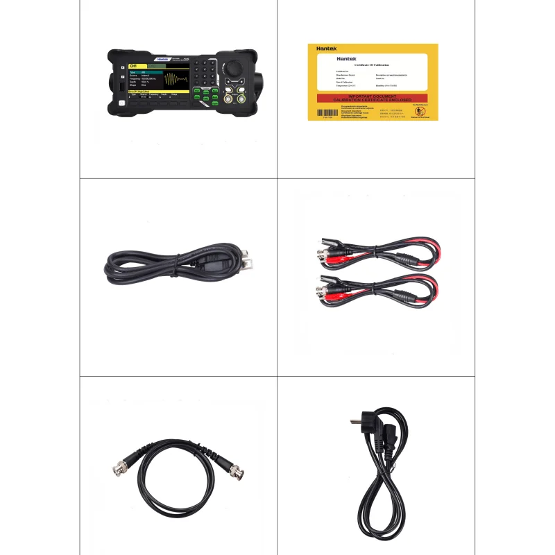 Generator HDG3063C: DDS technology. 5-in-1 generator – arbitrary waveform, pulse, function, harmonic, frequency meter