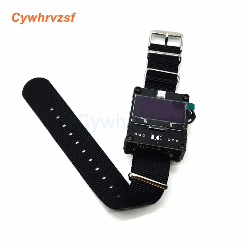 ESP8266 Wifi Watch Programmable Development Board Wearable OLED Display ESP-12F Buint-In Battery Smart Watch for Arduino