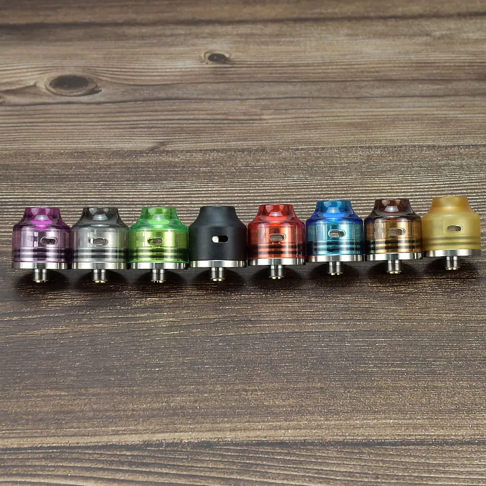 WASP Nano RDA Mini atomizador, tanque reconstruible de bobina única con BF Squonk Pin 316SS 22mm vape rda vs SXK Monarchy P22 RDA