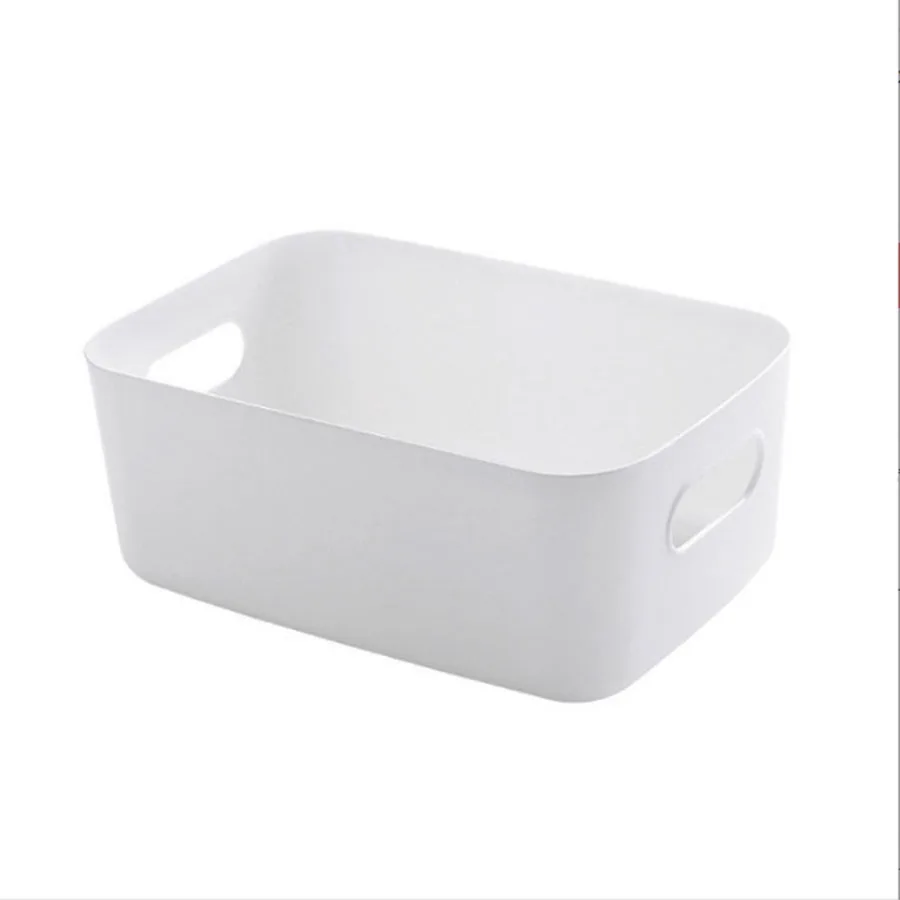 

1PC Portable Rectangular Storage Basket with Three Sizes for Kitchen Bedroom Office Organization - Multi-Use Storage Box Basket