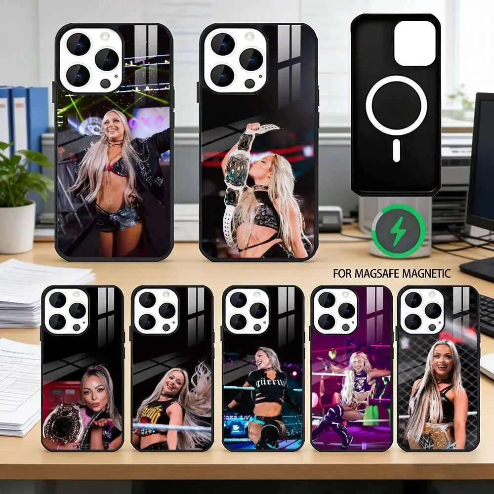 

Liv M-Morgan Phone Case For iPhone17,16,15,14,13,12,11 Plus,Pro Magnetic with Magsafe Wireless Charging