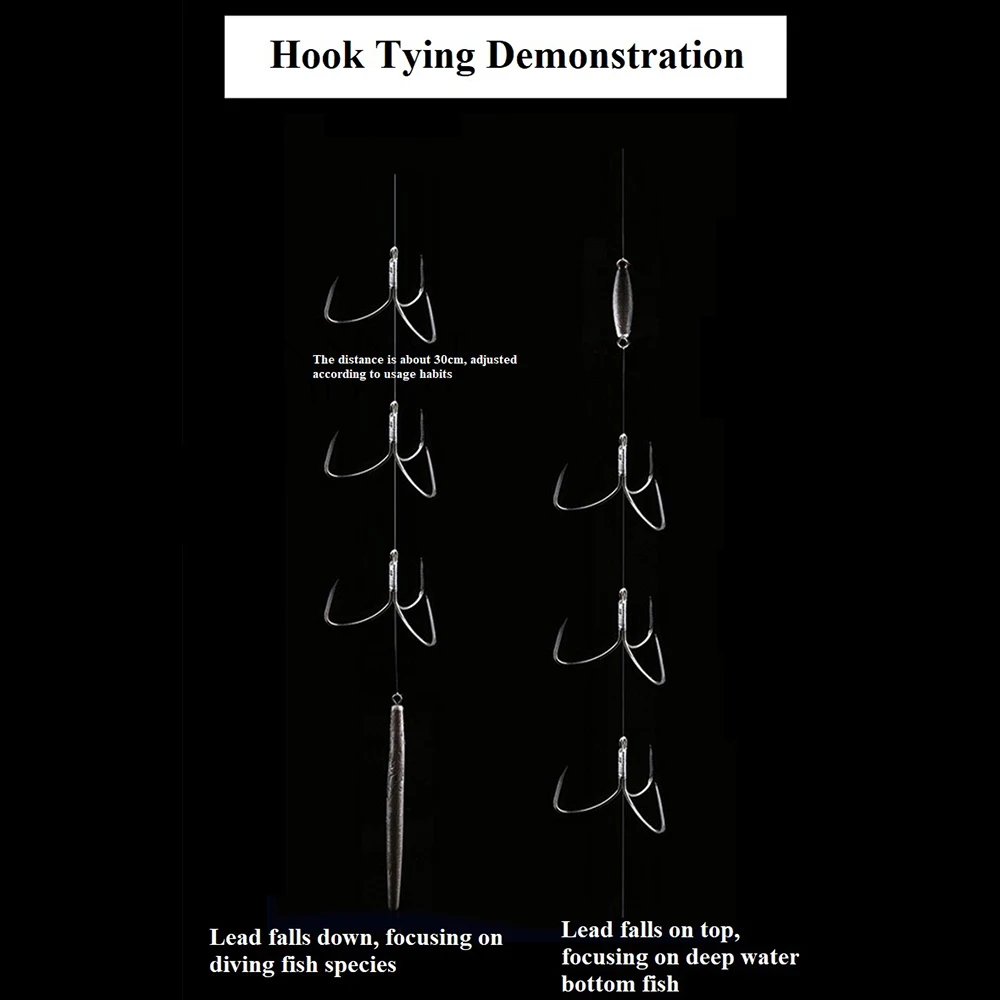 5pcs Carbon Steel Sharp Treble Hooks For Lure 1/2/3# Barbed Fishing Hook Three Hooks Fishhook Bass Peche Carp Fish Tackle