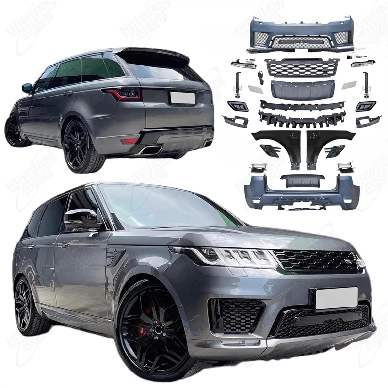 

New val for Sport 2013-2017 Upgrade to 2018-2020 OEM Model Body Kit with Front Rear Bumper Assembly