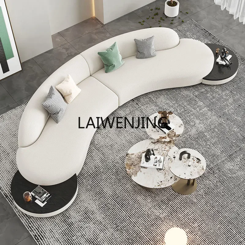 HLZ semi-circular curved sofa creative office special-shaped furniture