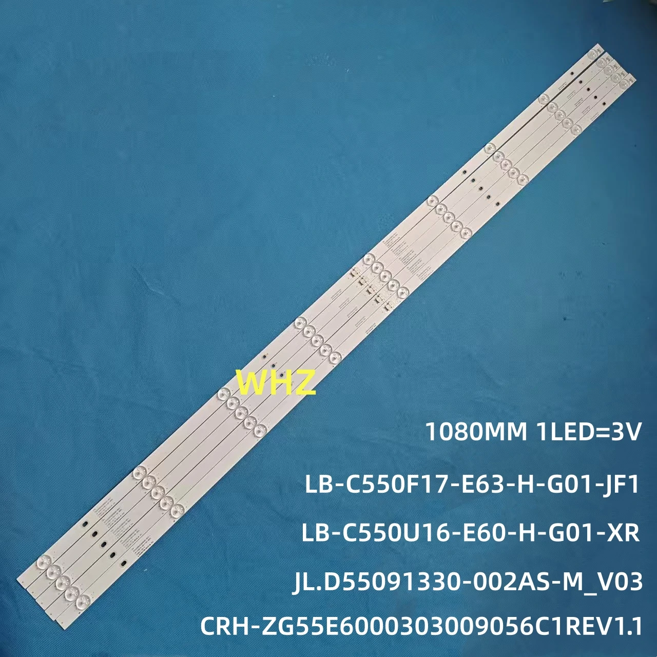 

LED Strip for Ptv55f61snt Ptv55f61snc Ptv55f61 KALED55LU8010STA 55E6000B CRH-ZG55E6000303009056C1REV1.1 LB-C550U16-E60-H-G01-XR