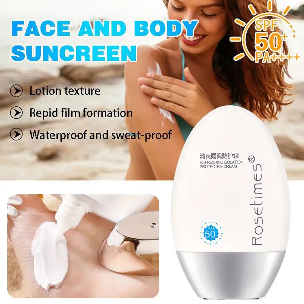 60ML Phyto Essence UV Sunscreen SPF50 Women Face Sunscreen Oil Control Waterproof Sunscreen For Sensitive Skin Body Care