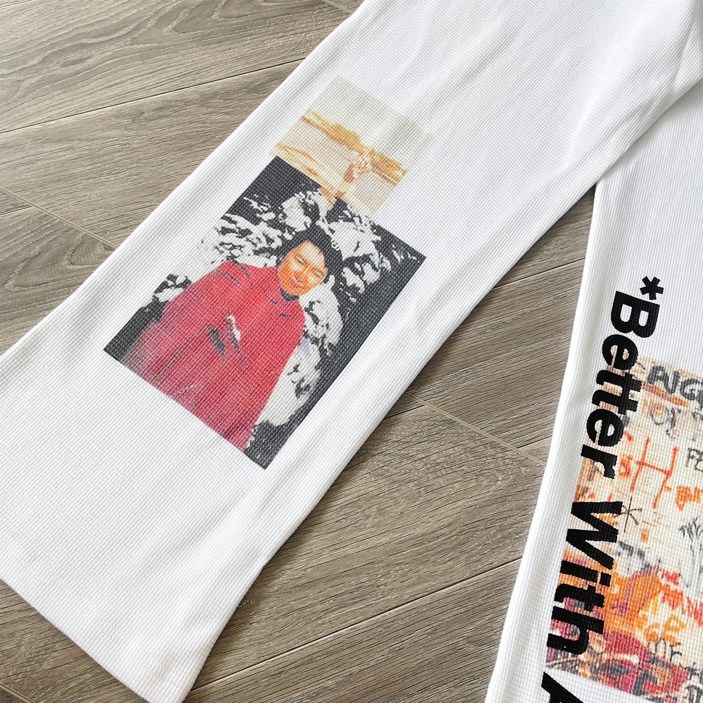 Vertabrae Better With Aged Waffle Hoodies