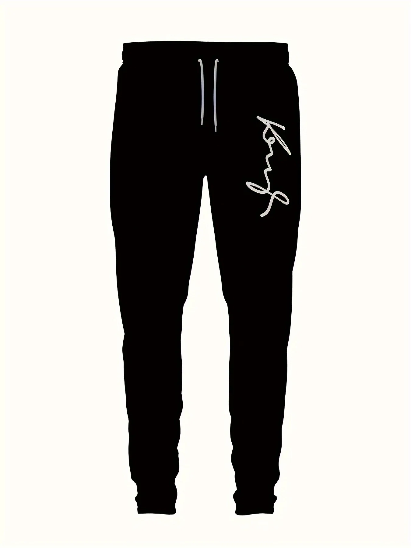 2pcs Summer Men\'s T-Shirts+Sport Long Pants Fashion Casual Sportswear Outdoor Fitness Letter Printing Top Male Tracksuit Outfit