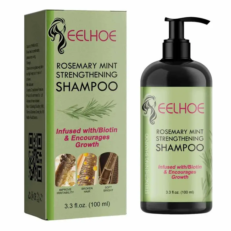 

Rosemary Mint Strengthening Shampoo Smoothing Shampoo Moisturizing Shampoo Natural Conditioner Shampoo For Women's Long Hair