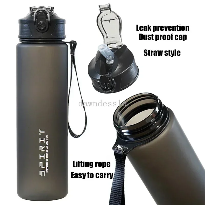 750ml Capacity Frosted Plastic Portable Water Cup Adult Student Outdoor  Sports Water Cup Kitchen Drinking Water Tool - AliExpress 15