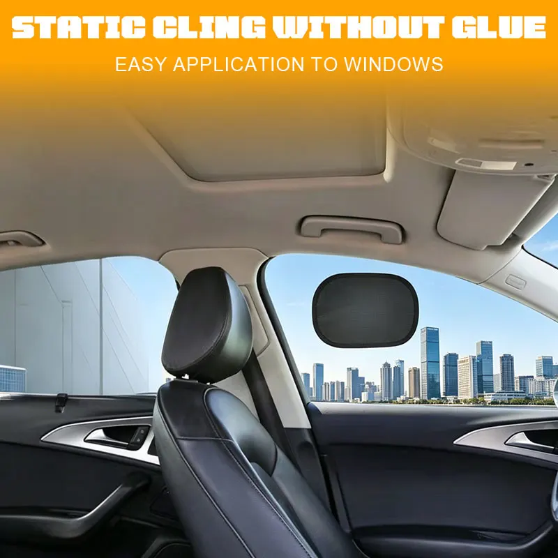 Mini Sommer Auto-Fenster-Sonnenschutz Statische Folie Spurlos Universeller Auto-Sonnenschutz für den Sommer Sonnenschutz Isolierung 1 Stück – Detail 7