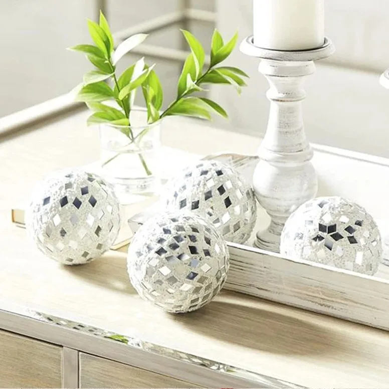 

100pcs Wall Stickers Acrylic Diy Home Decor Self Adhesive Easy Install Bright Space Multi-Layer Reflective