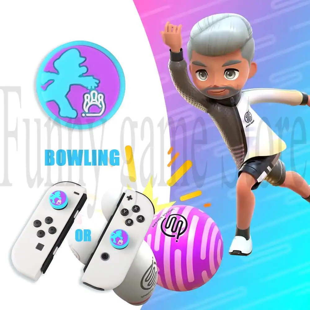 4 pçs jogos esportes tema polegar aperto para nintendo switch joystick caso capa bonito tênis padrão de futebol para ns lite joycon boné