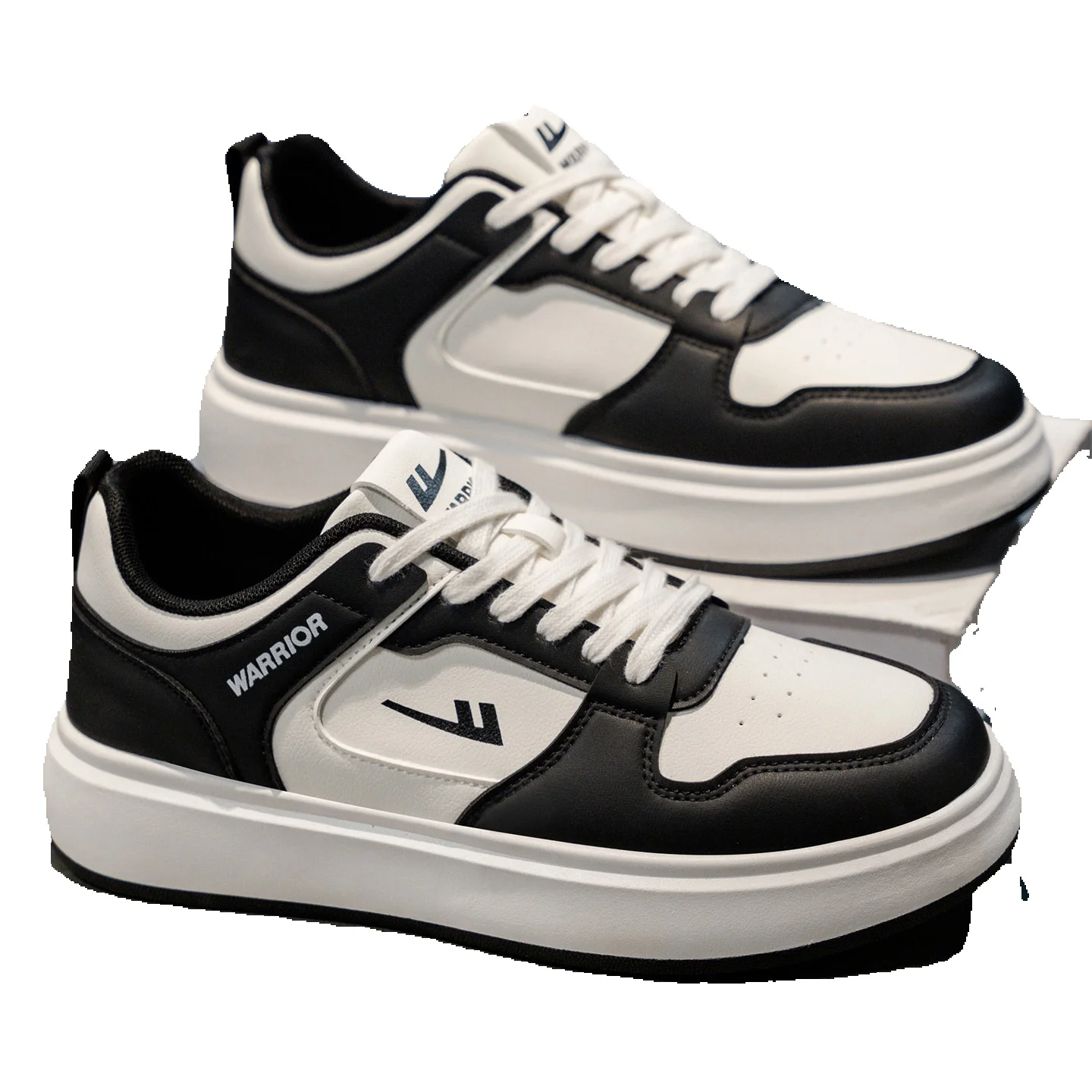 New Autumn Men's Casual Shoes, Black And White Panda Sneakers, Men's Sports Shoes_vogvips.com