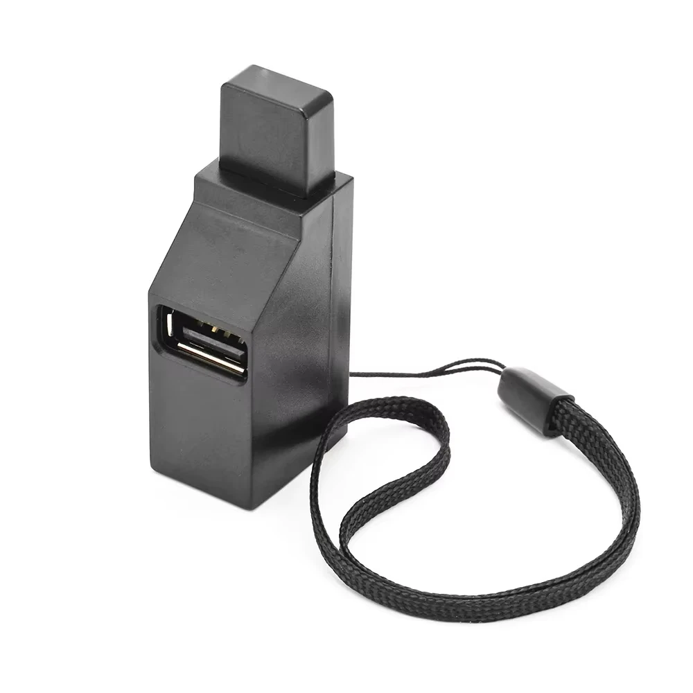 NNBILI USB 3.0 محول محور صندوق مقسم صغير 1 إلى 3 منافذ عالية السرعة USB 2.0 موسع للكمبيوتر المحمول U قارئ بطاقات القرص ﻿