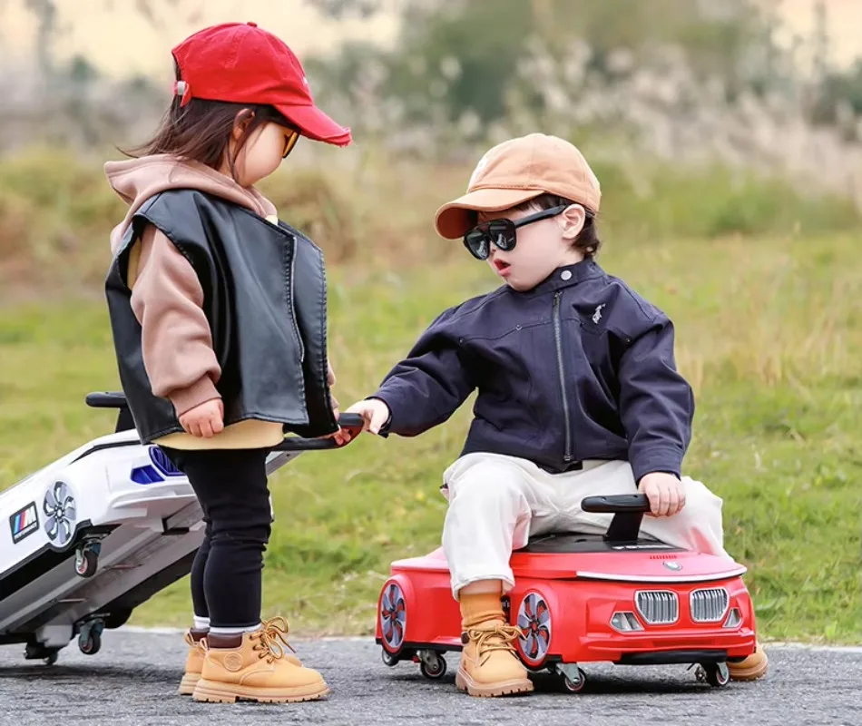 กระเป๋าเดินทางเด็กนักเรียนประถม 18 นิ้ว ขนาดเล็ก น้ำหนักเบา พร้อมล้อลากลายการ์ตูนน่ารักสำหรับเด็ก