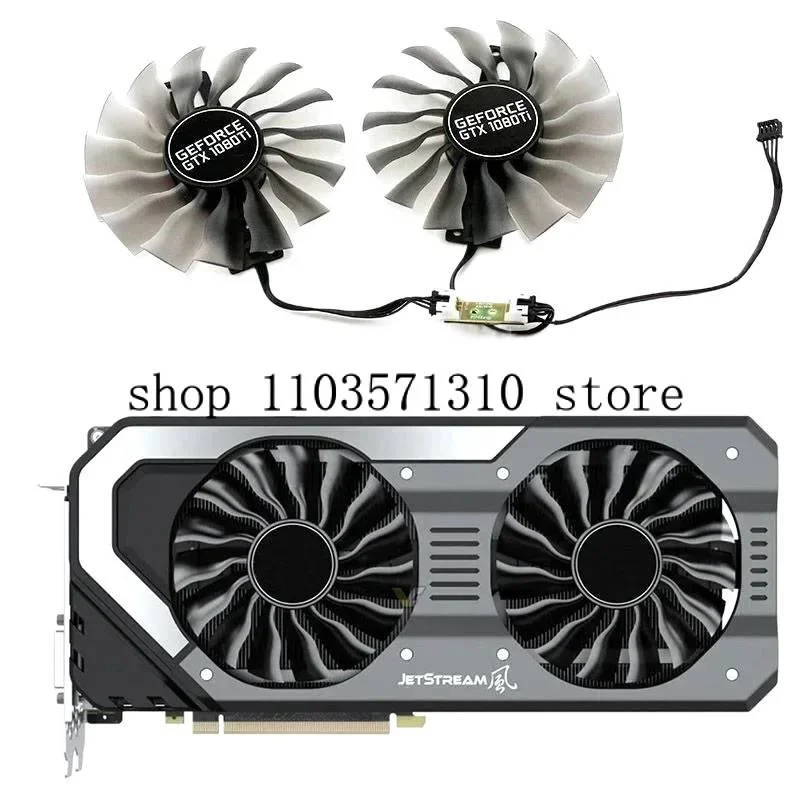 

M 95 мм GAA8S2U FD10015H12S вентилятор GTX 1080 T GTX1080 кулер для карт Gpu для Palit Gtx 1080 Ti 1080 геймерских карт замены