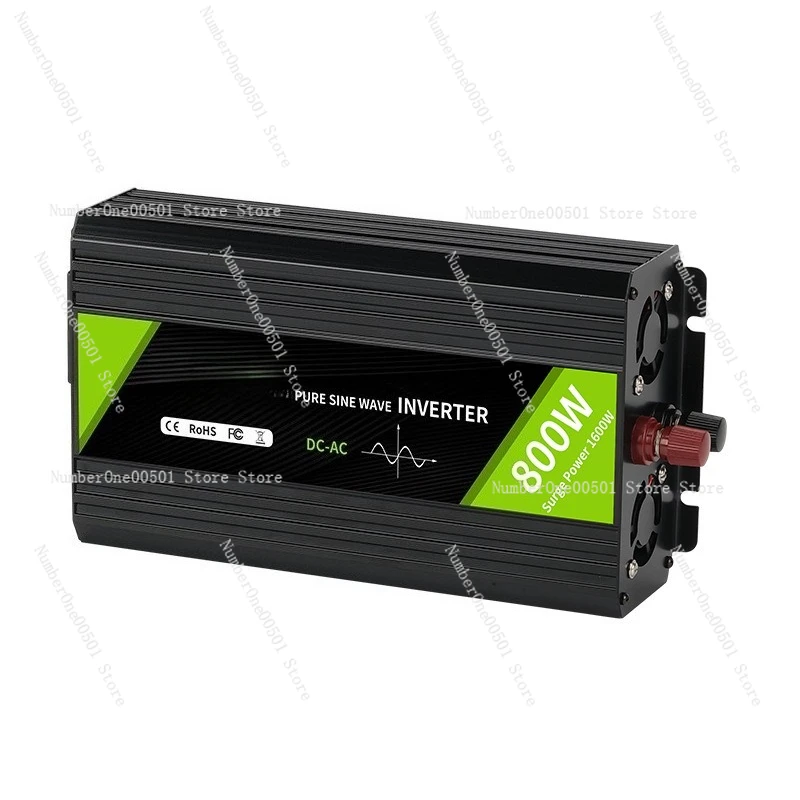 Energy Storage Pure Sine Wave Inverter 800W1000W 12V24V48V to 110V220V for Car Home Power Supply