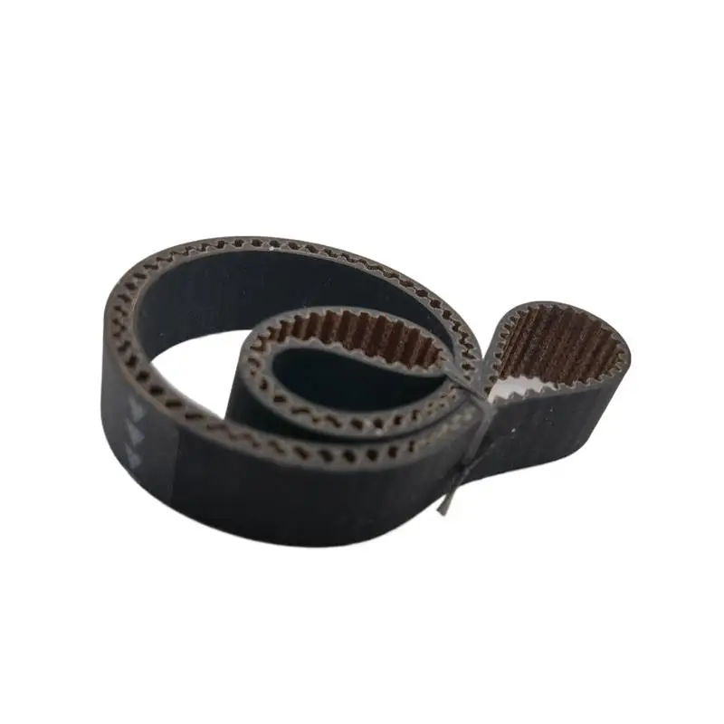 Non-Slip S2M 182 Timing Belt S2M-10 Wear Resistant Closed-loop Rubber Timing Belts Width 8mm 6mm 12mm STD Black Synchronous Belt