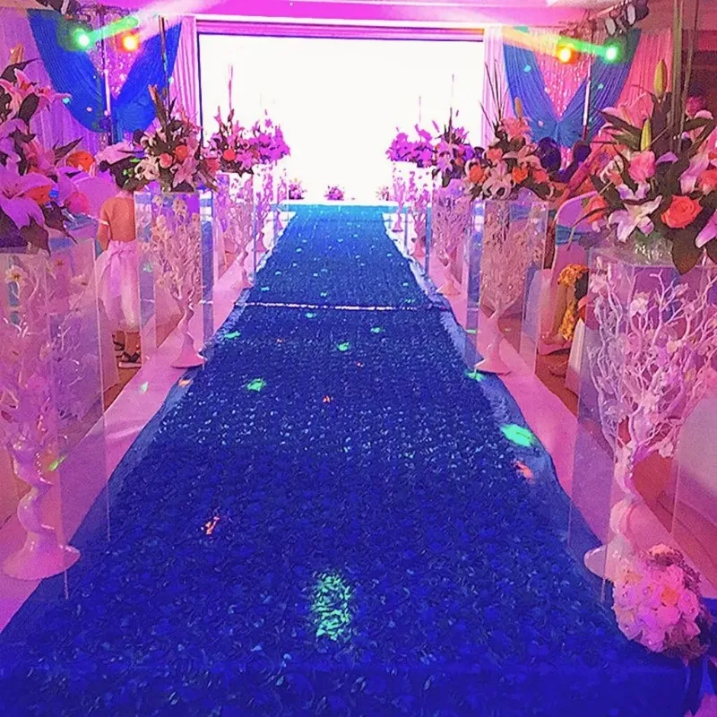 Acrylic Wedding Flower Stand Aisle, Clear Square Column, Flower Frame, Road Decoration, Party