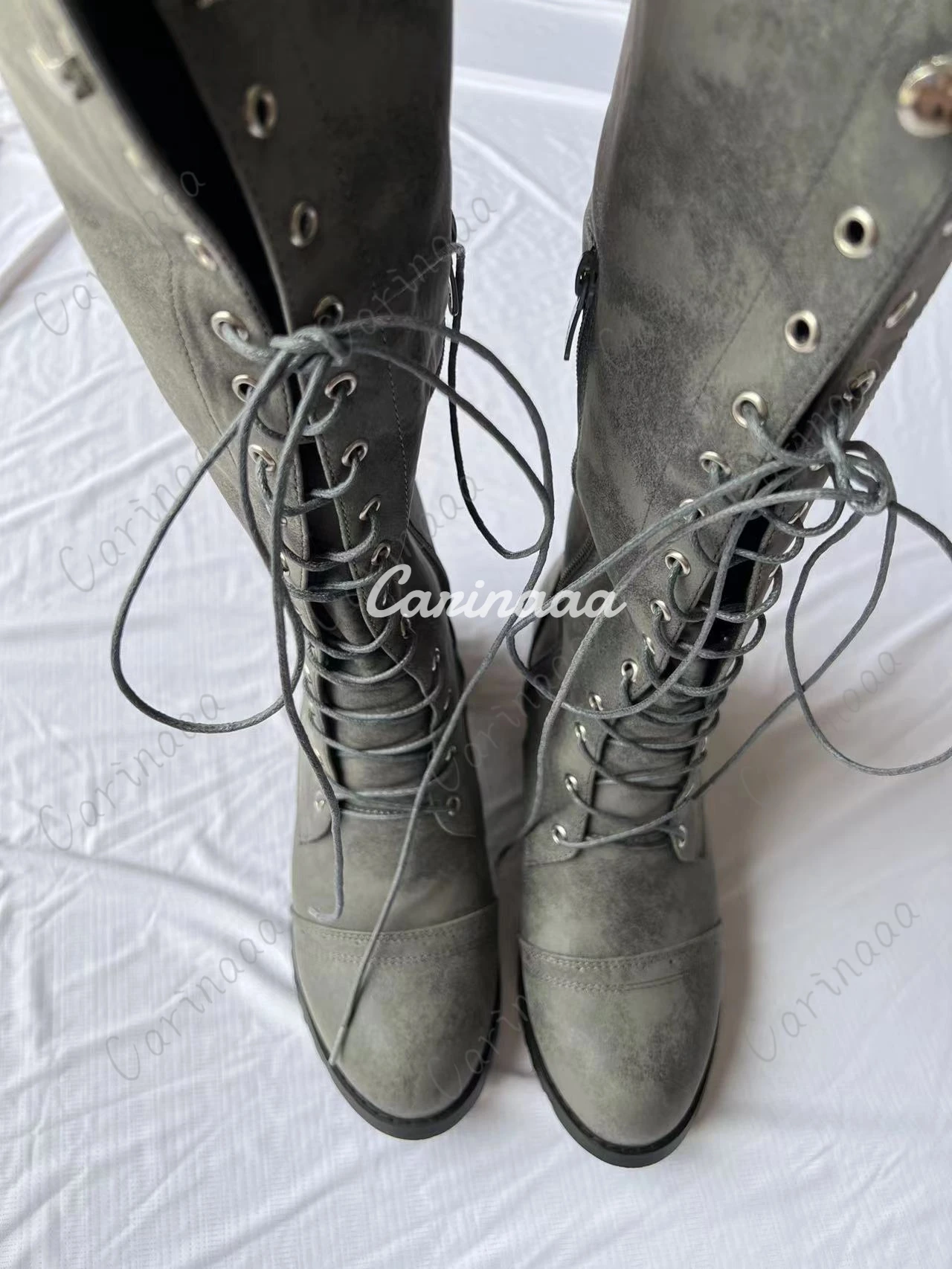 Medieval retro feminino princesa cavaleiro cosplay couro do plutônio botas altas gótico estilo britânico carnaval fase moda casual sapatos de inicialização