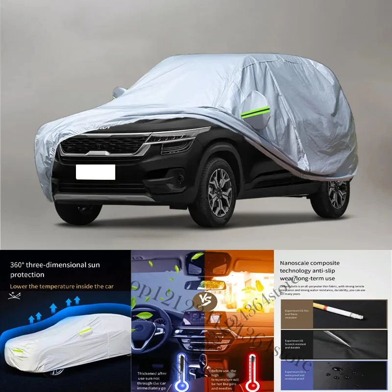 

For KIA-KX3 Auto Anti snow Anti dust Anti-uv Anti peeling paint And Anti Rainwater 210t car cover Car cover protection