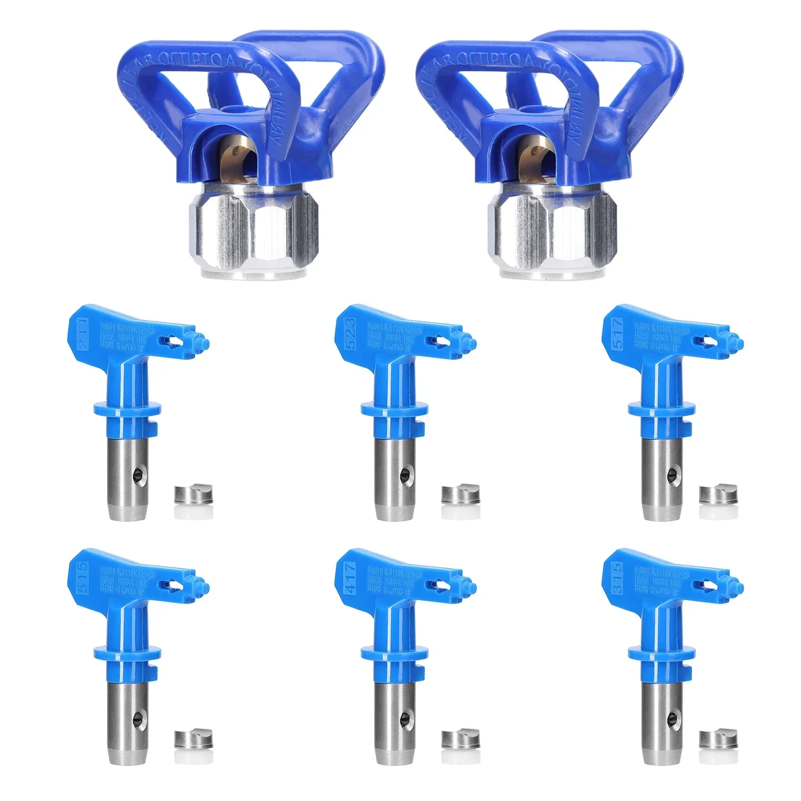 Airless Paint Nozzles Sets Reversible Spraying Machine Tips Airless Sprayer Nozzle Kits Airless Sprayer Spraying Machine Tools