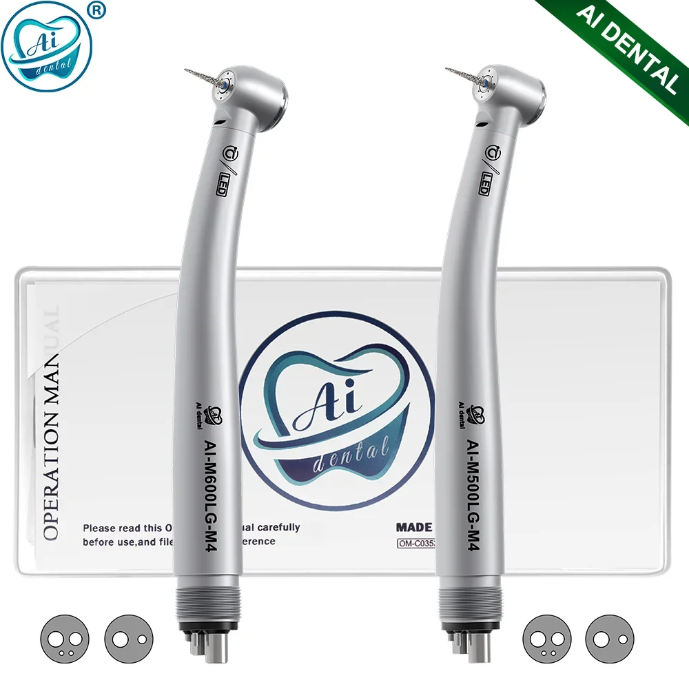 

Dental Handpiece High Speed LED Air Turbine With Self-Power E-generator Standard/Mini Head 2/4 Holes Dentistry Products