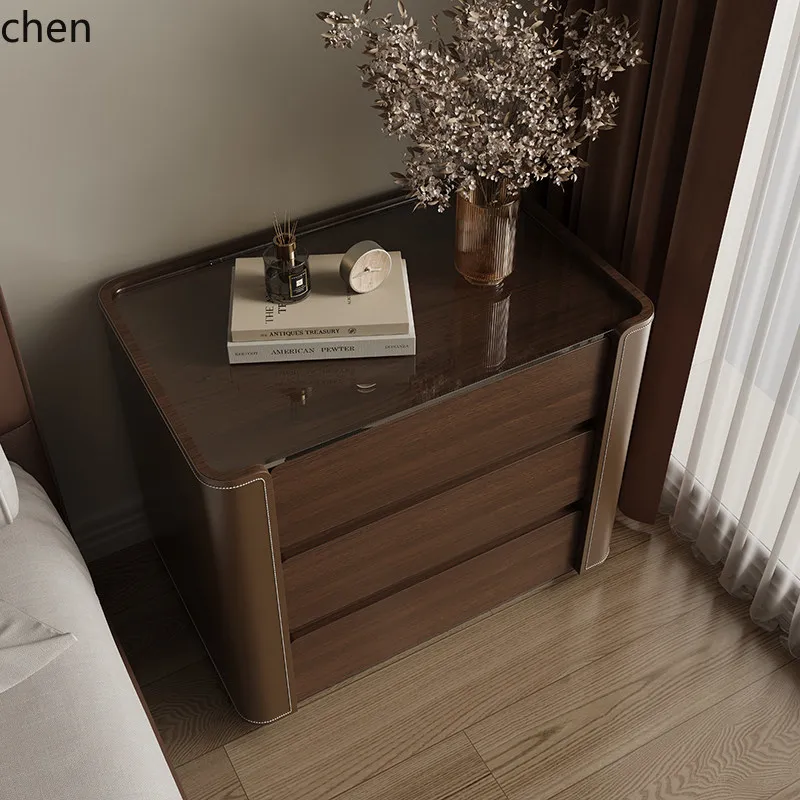 CZ Modern Minimalist Dressing Table Integrated Creative Bedside Table for Master Bedroom