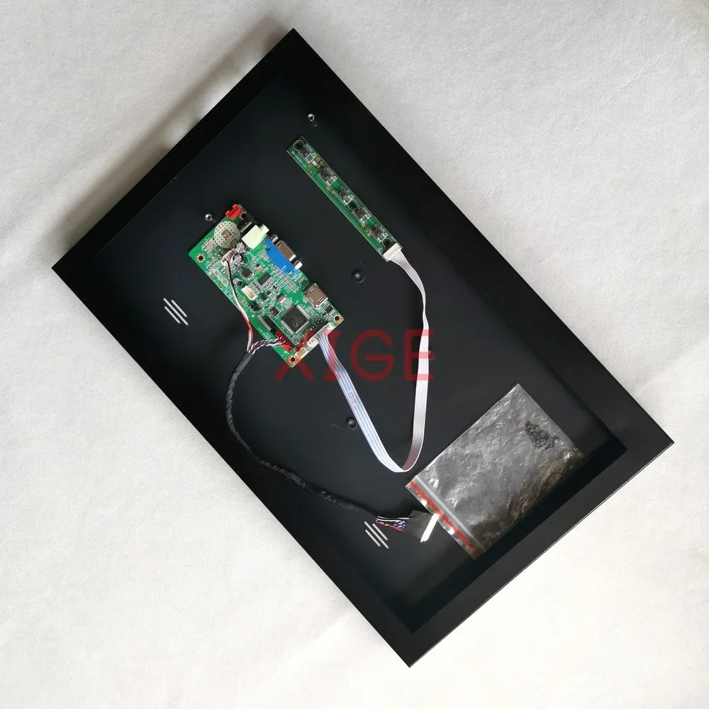 

Плата драйвера + металлический корпус для LTN156AT32/LTN156AT35 1366*768 LVDS 40-контактный дисплей Портативный 15,6-дюймовый HDMI-совместимый VGA DIY Modify Kit