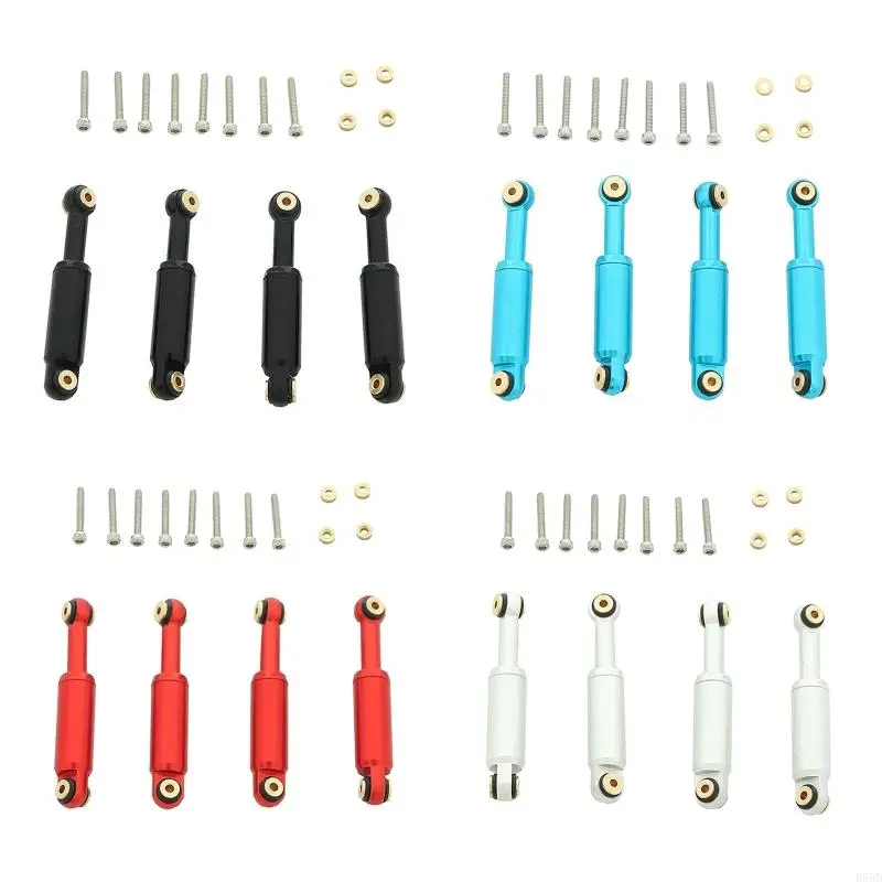 

1/24 Internal Spring Damper Shock Set for Axial SCX24 90081 SCX24 AXI00001 Car Improve Performance E65D