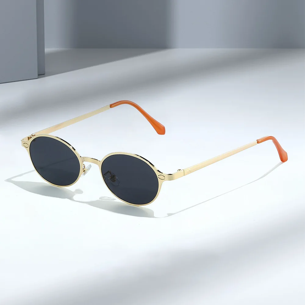 

Fashion New Oval Sun Glasses Small Frame Retro Oval Eyeglasses Travel UV400 Shades Glasses Outdoor Women Sunglasses