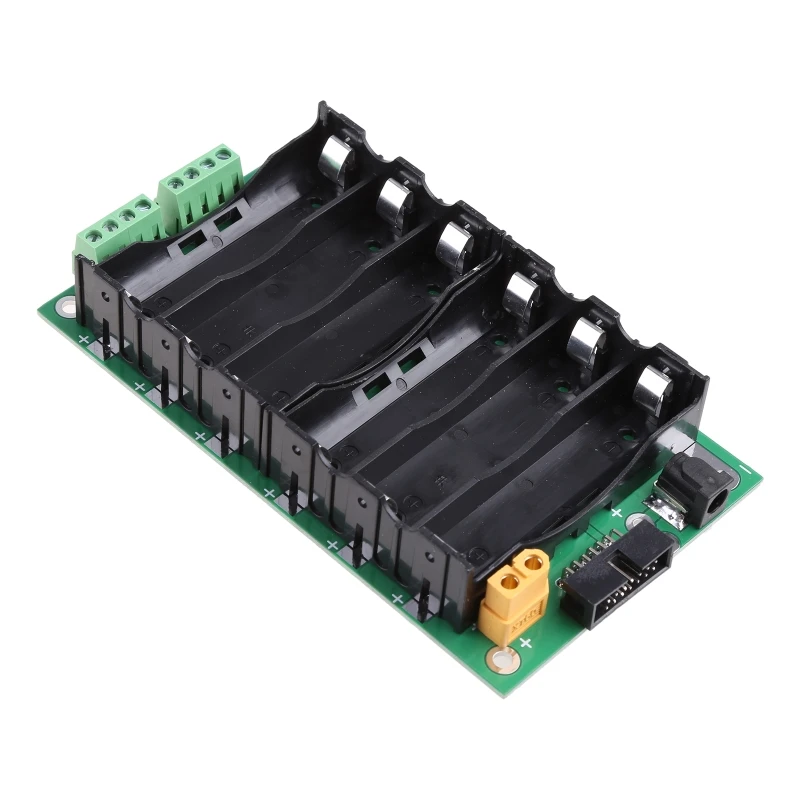 6S Power Wall 18650 Battery Pack BMS Li-ion Lithium 18650 Battery Holder BMS PCB DIY Ebike Solar Battery 6S Battery Box