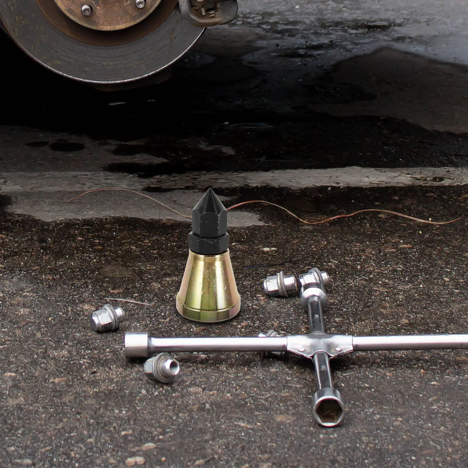 Mini Screw Jack Adjustable Height Steel Support Jack with Knurled Grip for Floor Leveling Machinery Stabilization