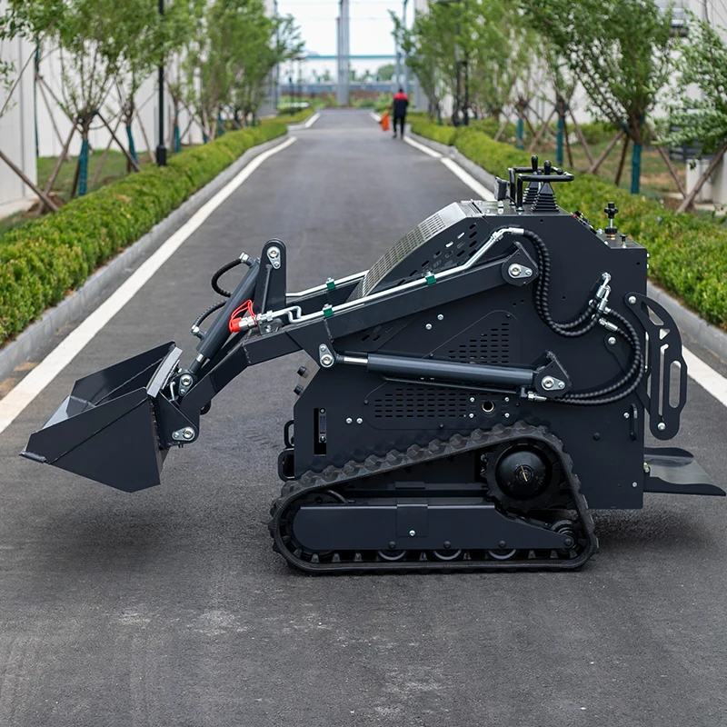 Forestry Skid Steer Loader Superior Performance Caterpillar Skid Steer Loader  on Rugged Terrain