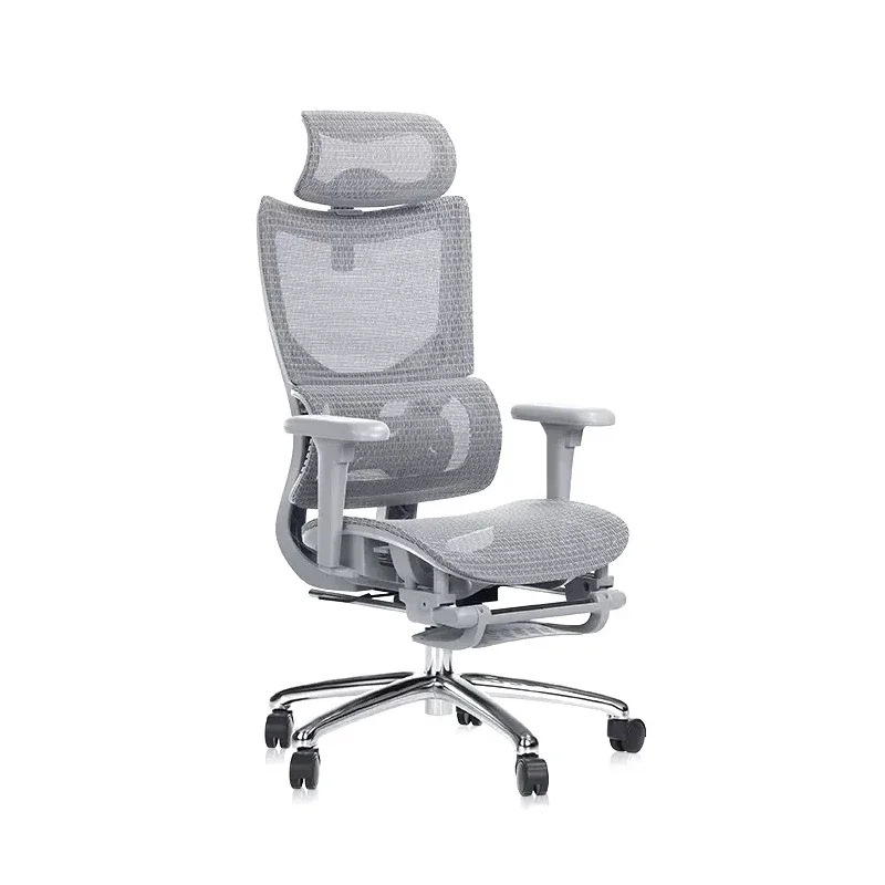 

Ergonomic Chair Office Chair Gaming Chair Home Computer Study Seat With Wheels 40cm Headrest 6D Armrest Double Lumbar