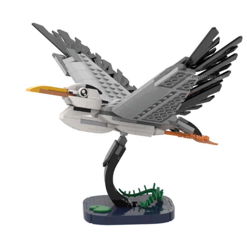 MOC Dier Vogel Raaf Ijsvogel Feral Duif Model Bouwstenen Set Robin Eagle Montage Bricks Speelgoed Verjaardag Kerstcadeaus