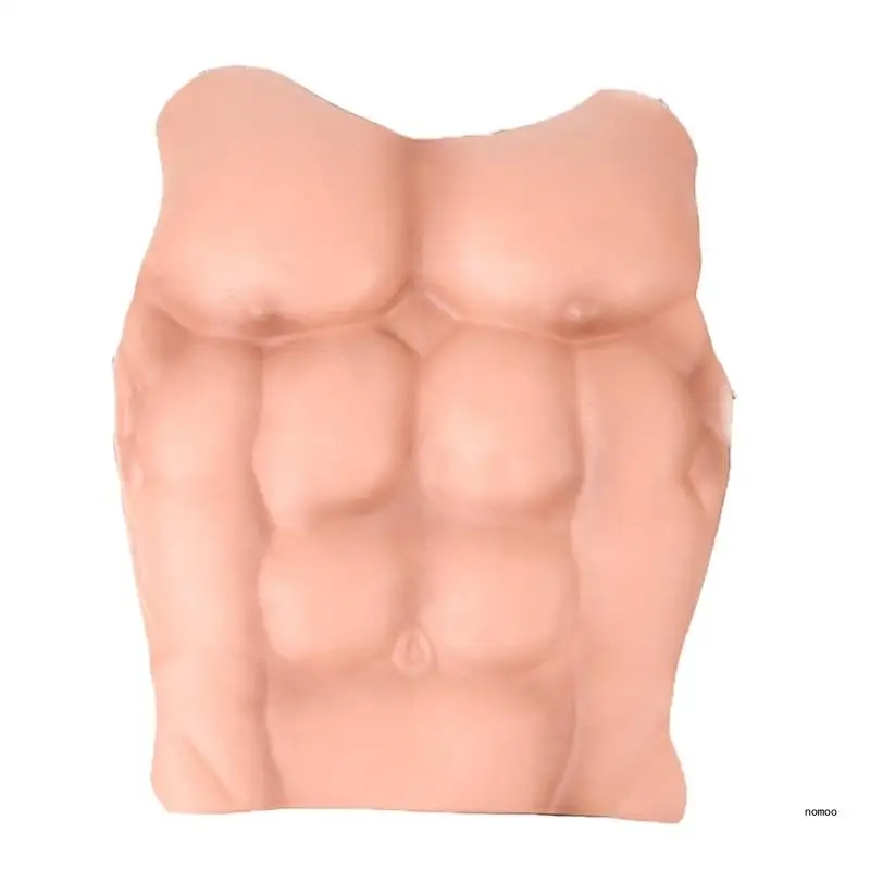 Men Fake Muscle Belly Costume Prop Cosplays Makeup Halloween Party Props Costume