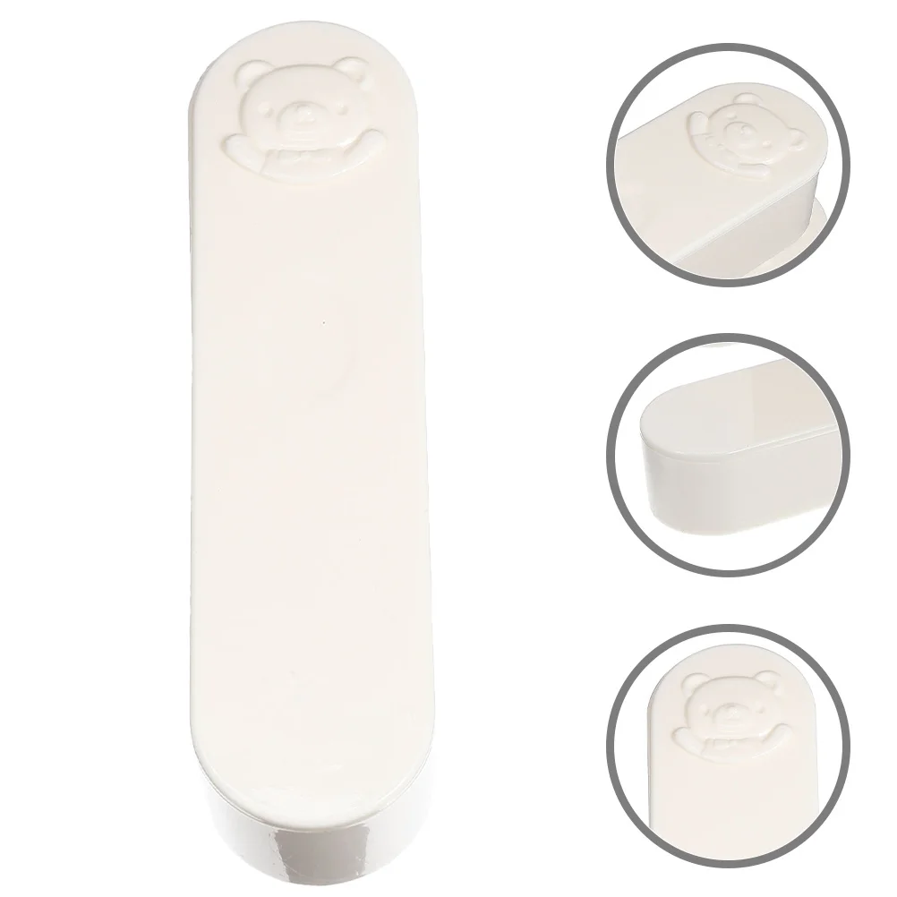 

Compact Cotton Swab Holder Cartoon Style PP Material Case for Travel Lightweight and Space Saving Cotton Swab Organizer