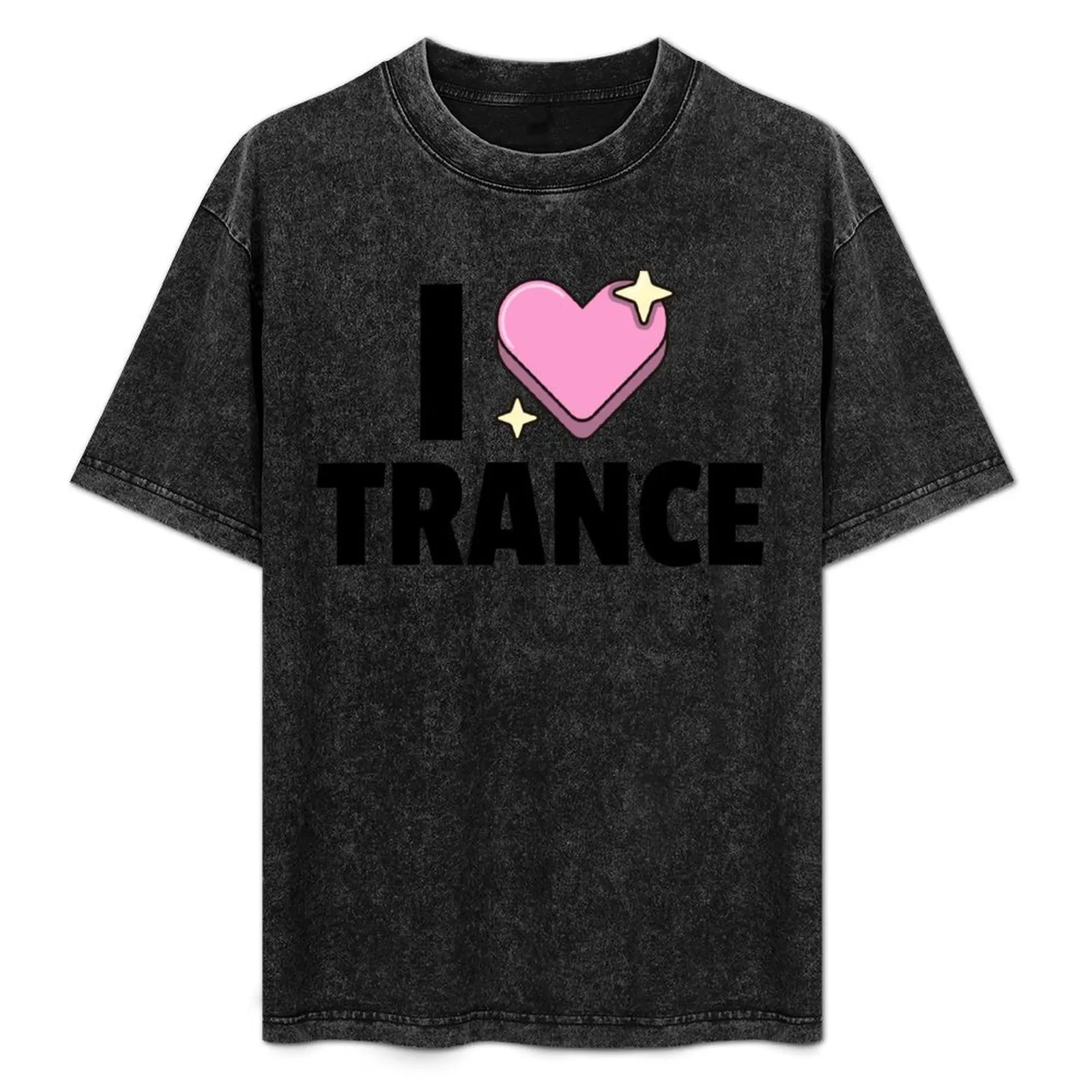 

I Heart Trance (black) T-Shirt man graphic t shirt t shirt designer shirt luxury shirts for men T-Shirt