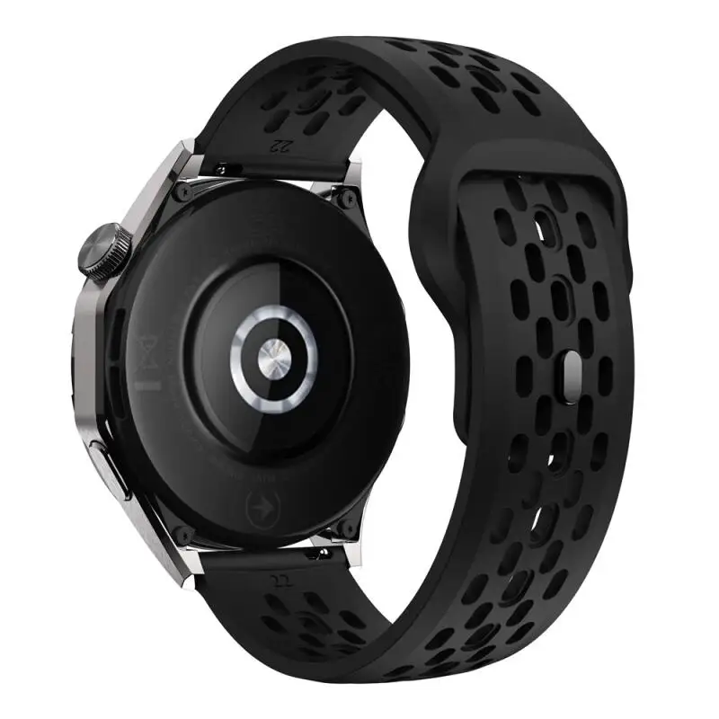 22mm 20mm Sport Silikon Armband Für Garmin Forerunner 165 55 158 965 745 245 265 255 Vivoactive 5 4 3 Venu 3 2 SQ2Music Armband – Detail 9
