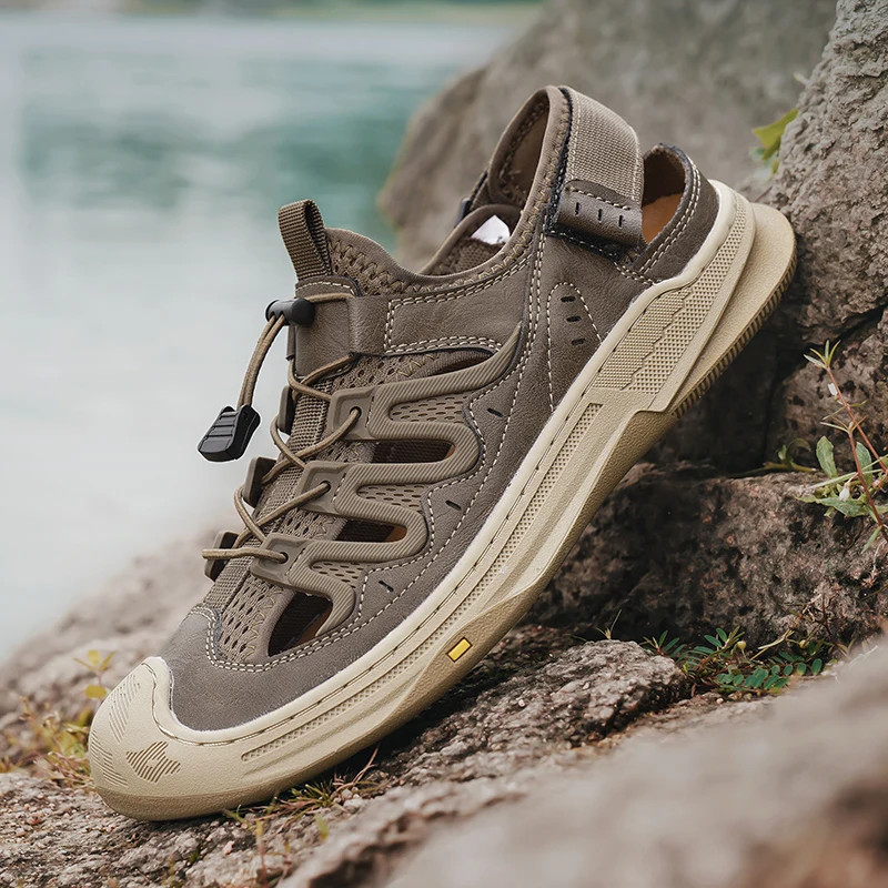 Men's Summer Fresh Breathable Mesh Casual Sneakers Original Comfort Lightweight Sports Running Shoes for Men image 5