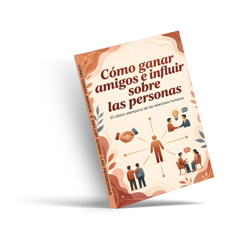 Cómo ganar amigos e influir sobre las personas, edición en español, libro de crecimiento sobre comunicación interpersonal