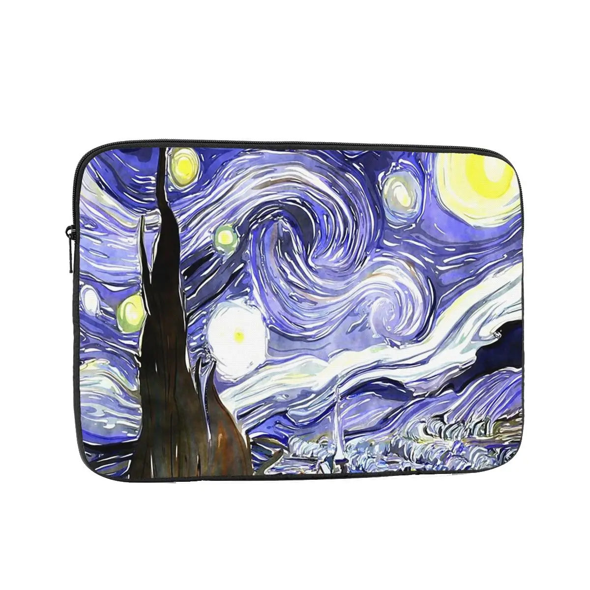 

Vincent Van Gogh Paintings Starry Nigh Laptop Sleeve Cover Bag 10 12 13 15 17Inch Notebook Bag Sleeve Tablet Shockproof Case Bag