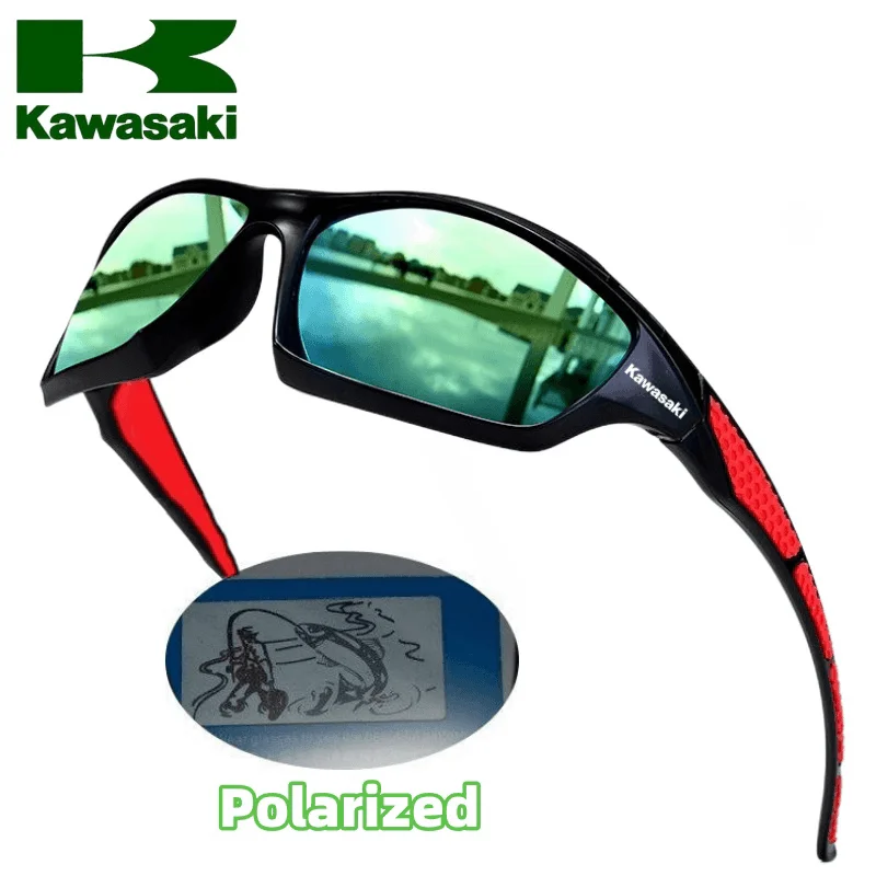 

Kawasaki Cycling Sunglasses Outdoor Sports Windproof Dustproof Goggles Camping Climbing Fishing Glasses Mountain Bike Eyewear