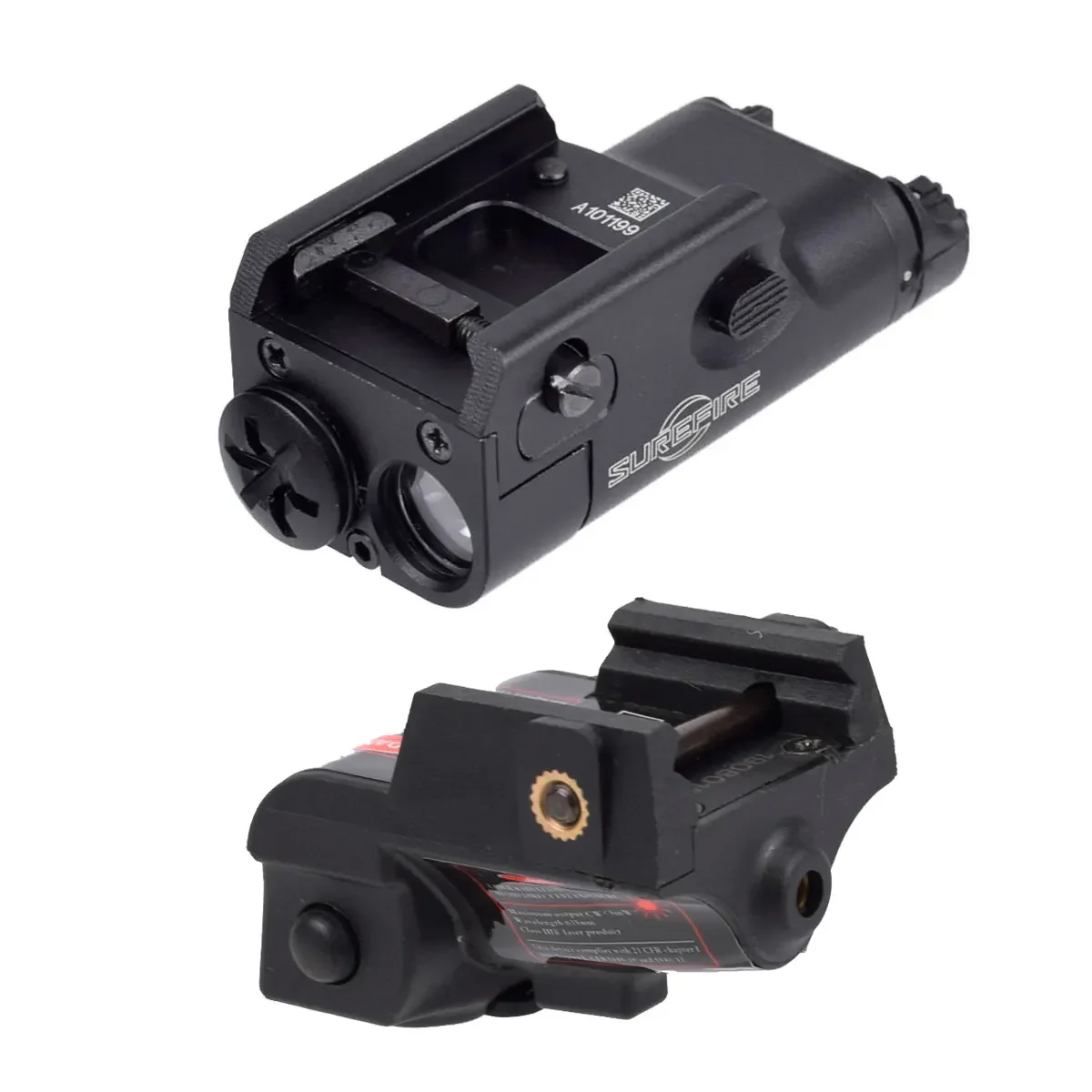 Surefire XC1 LED Compact Mini Scout Light Marui Weapon Flashlight Red Green Blue Laser Sight for HK VP9 P320 Torch