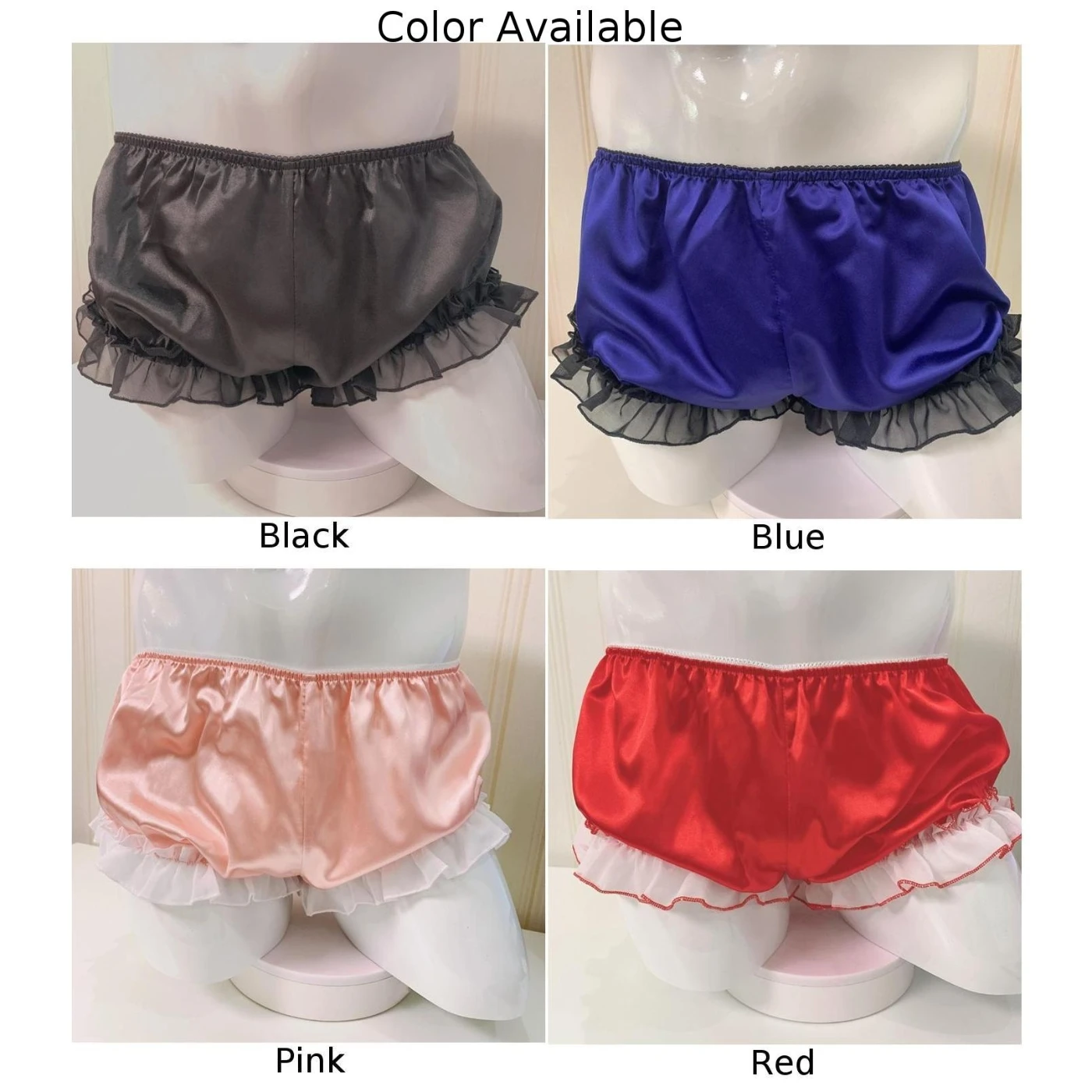 New Stylish Daily Holiday Men\\\\\\\\\\\\\\\'s Brief Underwear Boxer Casual Cute Large Size Panties Regular Ruffles Sexy Sissy