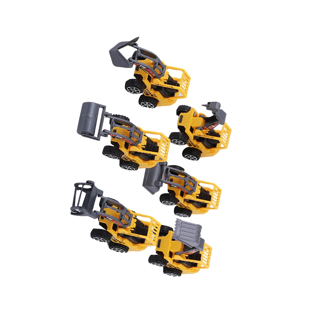 

6pcs Cake Plastic Excavator Craft for Excavator Craft Birthday Wedding Party Favors Ornament Gift Idea